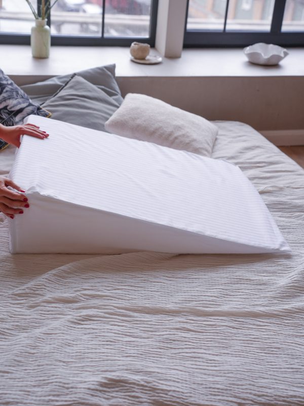 Наволочка для клиновидной подушки из хлопка (выберите размер подушки)