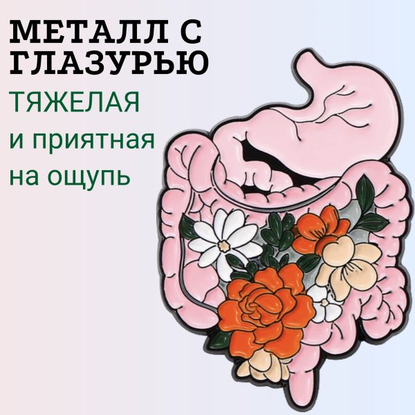 -7 Брошь-подарок гастроэнтерологу