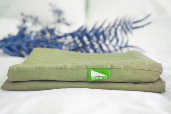 456872 Наволочка VITADREAM Basic 80/70/12 (фисташка)