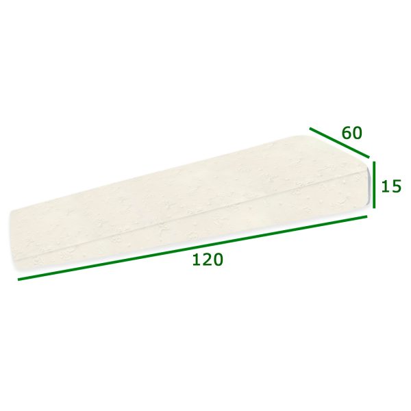 456955 Клиновидная подушка VITADREAM Sofia 120/60/15 (бежевый)