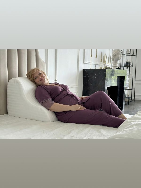 ложе 3x4 765911 Наволочка для подушки «Ложе» VITADREAM Basic (белый сатин) 75/65/33 A